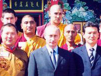 Владимир Путин в Калмыкии